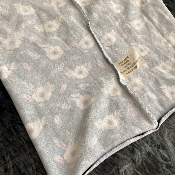 Black and white floral print waist wrap - Picture 15 of 17